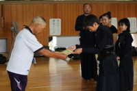 2016年9月17日に開催された第12回三条市民総合体育大会銃剣道競技