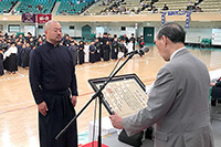 三条銃剣道会元気道場が少年少女武道優良団体として日本武道協議会から表彰