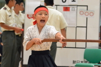 2018年8月1日に開催された平成三十年度全日本少年少女武道（銃剣道)錬成大会