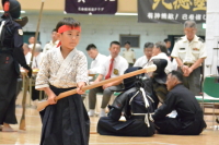 2018年8月1日に開催された平成三十年度全日本少年少女武道（銃剣道)錬成大会