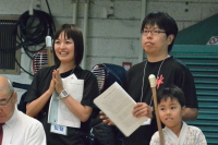 2019年7月31日に開催された令和元年度全日本少年少女武道（銃剣道)錬成大会