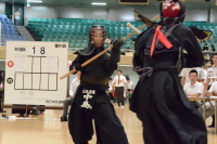 2019年7月31日に開催された令和元年度全日本少年少女武道（銃剣道)錬成大会