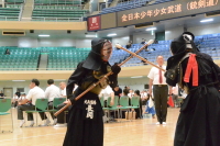 2019年7月31日に開催された令和元年度全日本少年少女武道（銃剣道)錬成大会