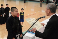 2019年7月31日に開催された令和元年度全日本少年少女武道（銃剣道)錬成大会