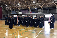 2020年1月12日に開催された第55回新潟県銃剣道選手権大会